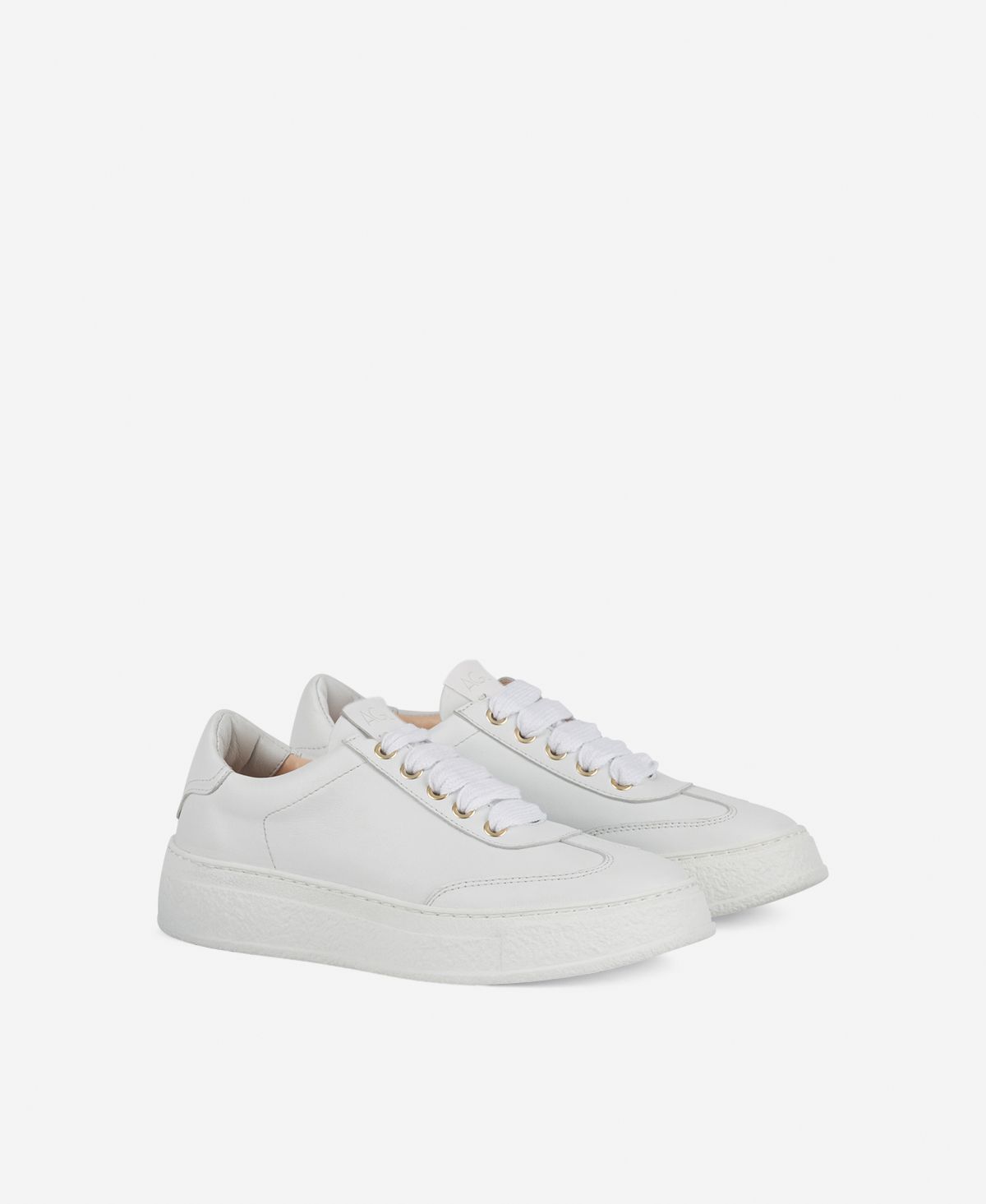 Agl Sneaker in pelle Bianco Giuly Shoes Sottocosto