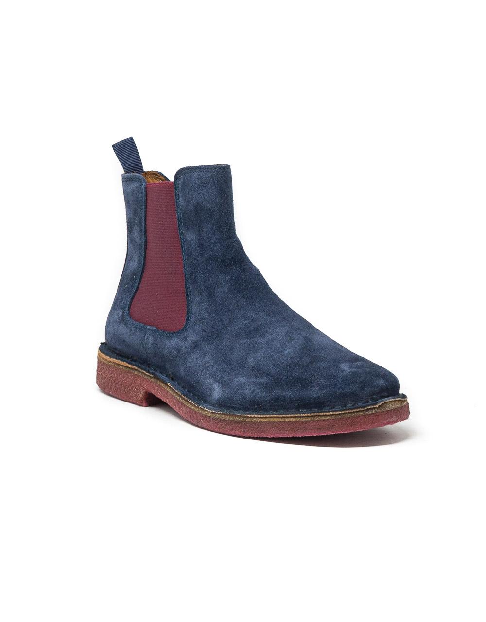 Wally Walker Wally Walker – stivaletto donna chelsea scamosciato Sandro D 005 Dark Navy Saldi