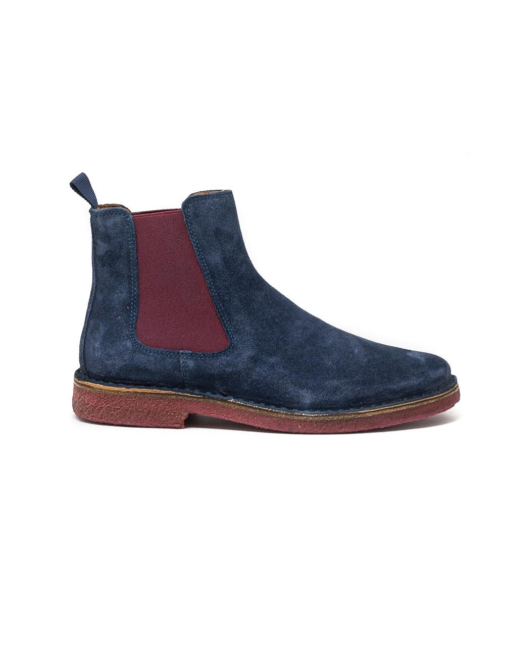 Wally Walker Wally Walker – stivaletto donna chelsea scamosciato Sandro D 005 Dark Navy Saldi