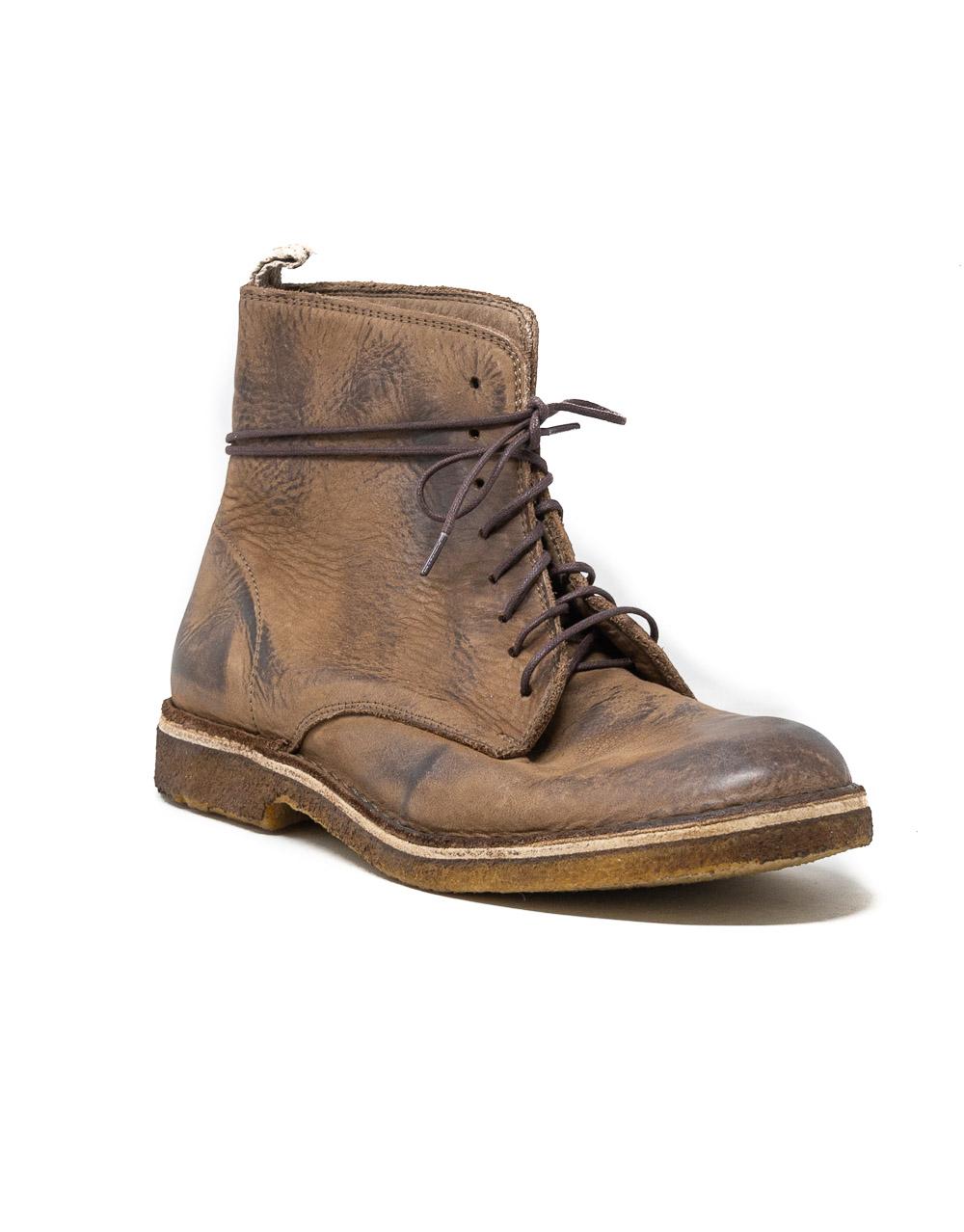 Wally Walker Astorflex – stivale uomo in pelle trattamento vintage Bootflex 1124 Ebano Pezzi Unici