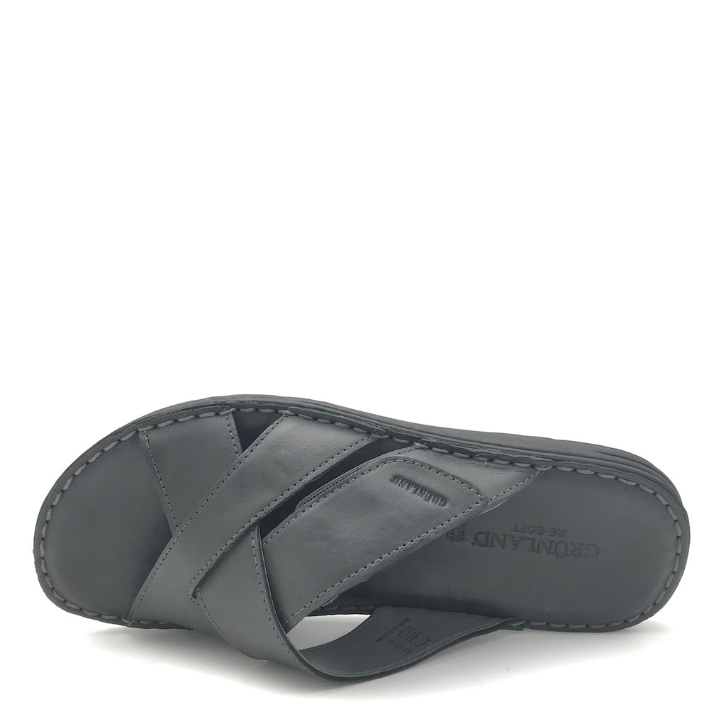 Zulian Calzature Ciabatta Lapo nero Hotsell