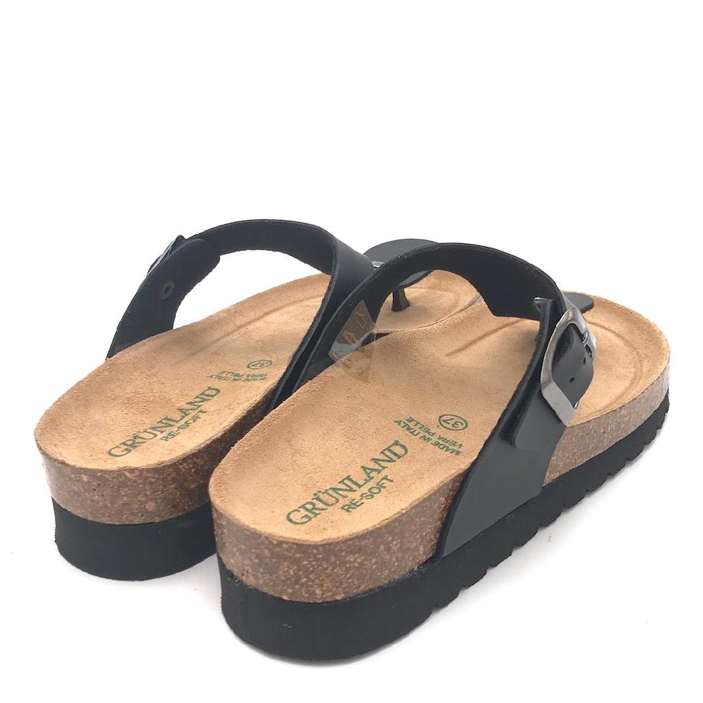 Zulian Calzature Ciabatta Hola infradito nero Spedizione Gratuita