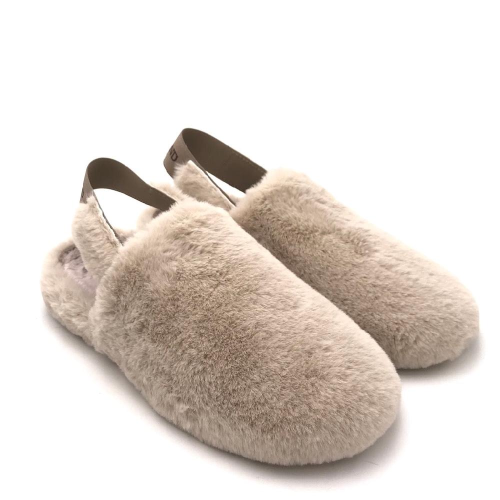 Zulian Calzature Ciabatta Glov beige Sottocosto