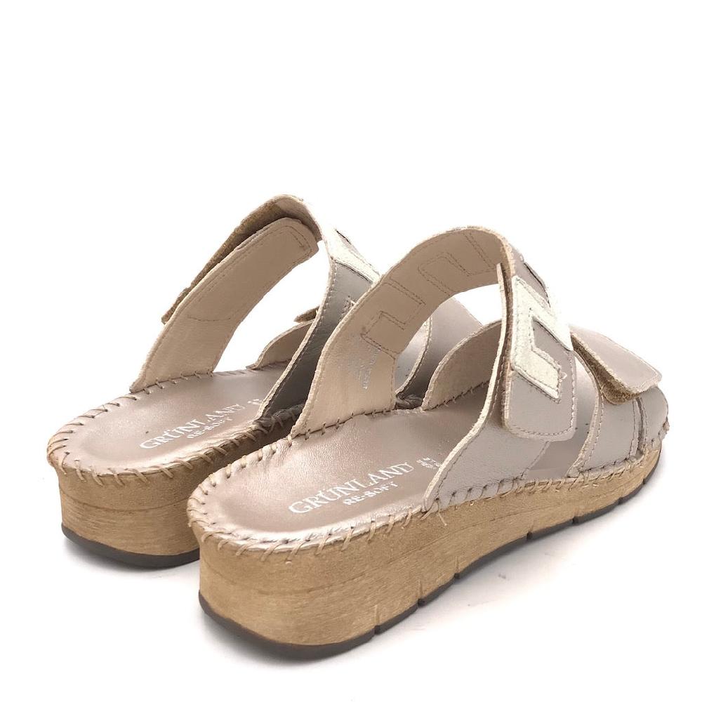 Zulian Calzature Ciabatta Palo platino In Saldo