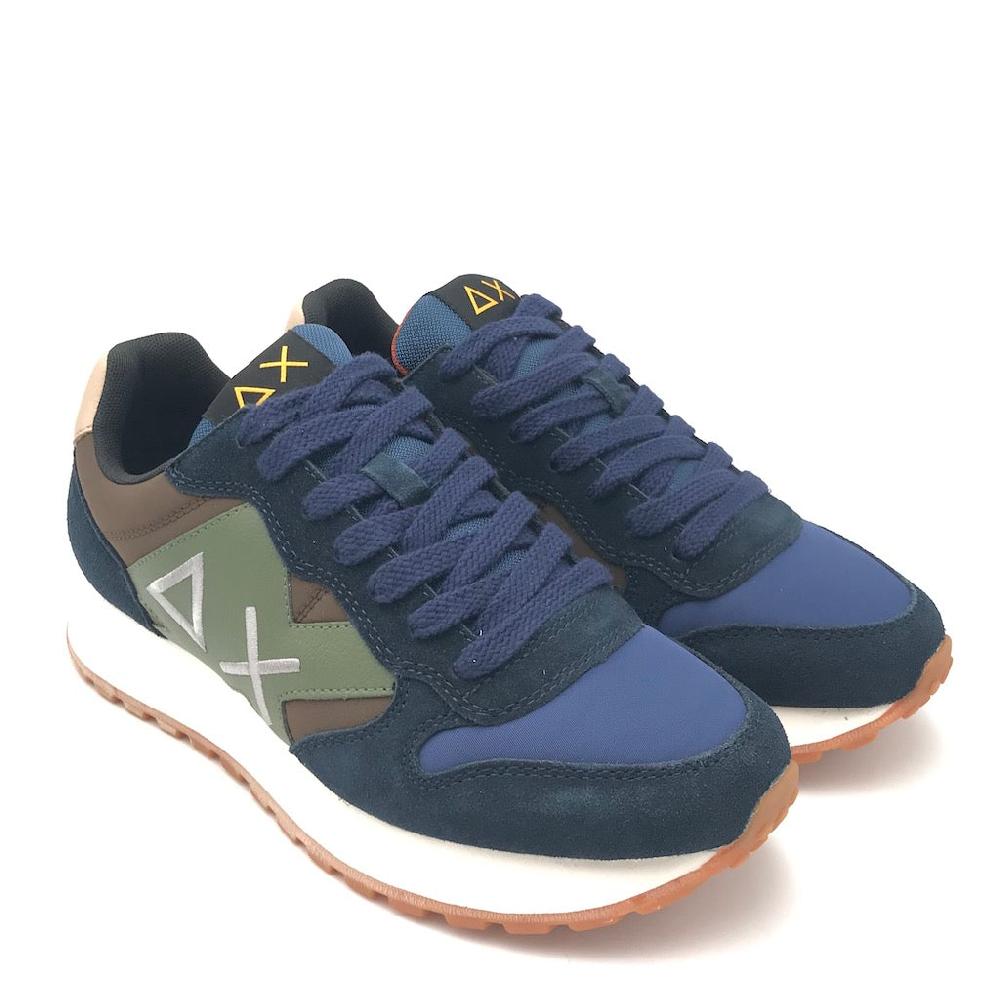 Zulian Calzature Sneakers Jaki bicolor blu Economico