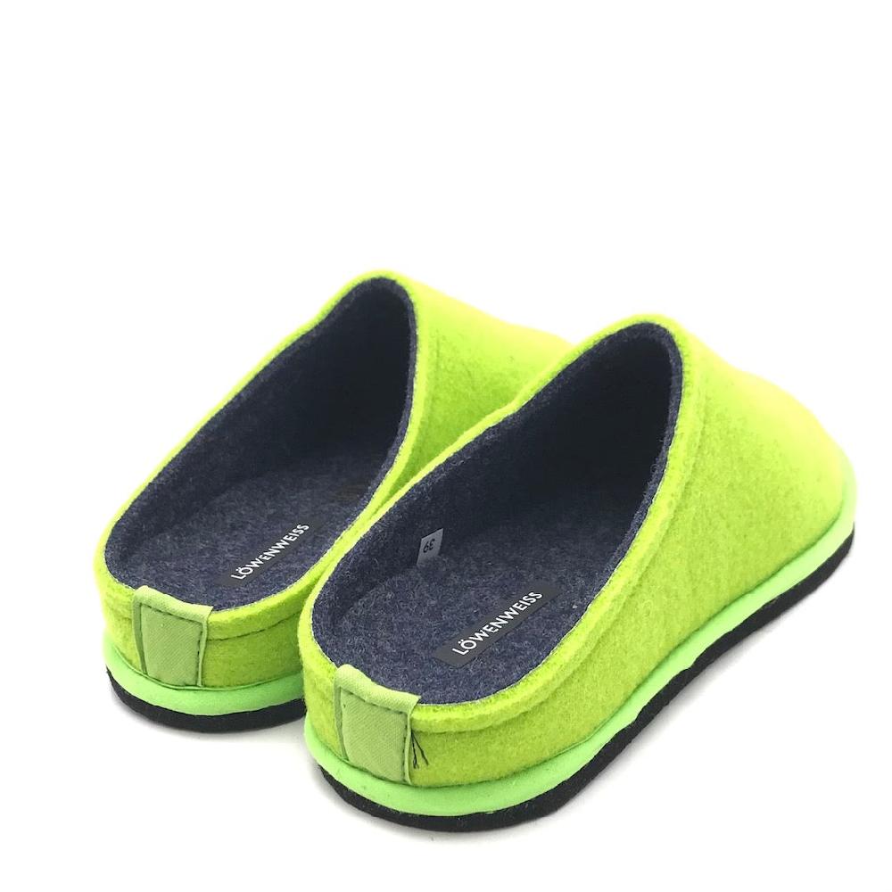 Zulian Calzature Ciabatta Easy bicolor verde fluo-blu Spedizione Gratuita