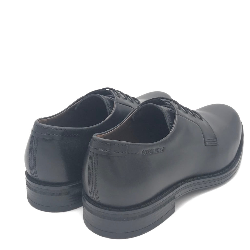 Zulian Calzature Scarpa Carnaby allacciata in nappa nera Convenienza