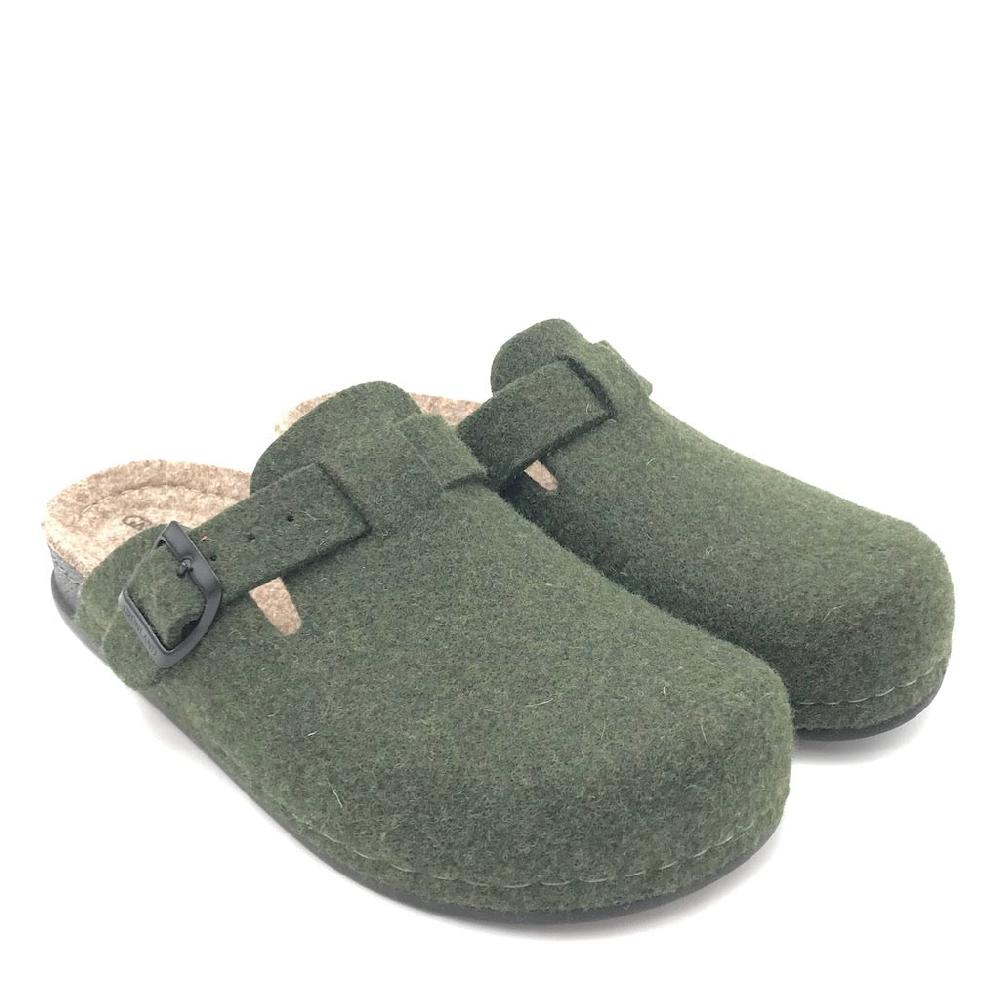 Zulian Calzature Ciabatta Reps foresta-taupe Economico
