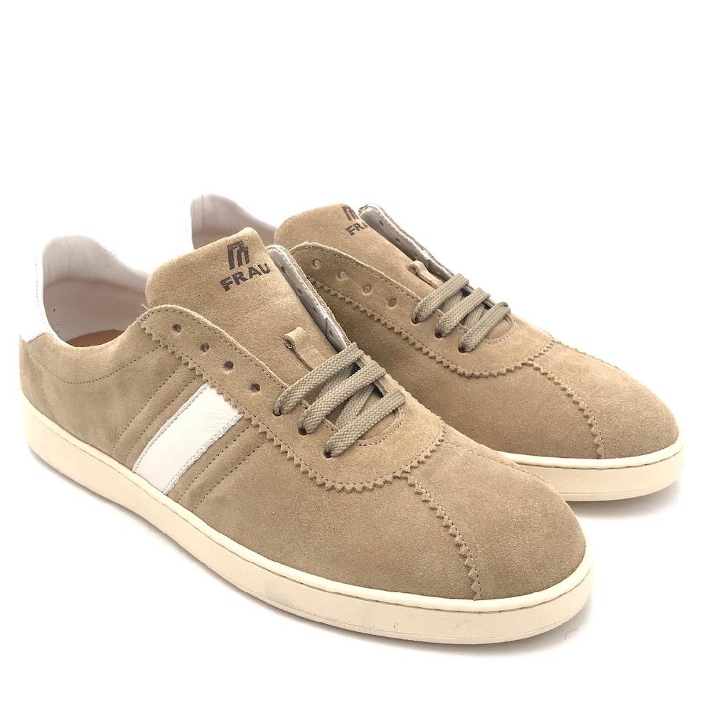 Zulian Calzature Sneakers suede avena Italia