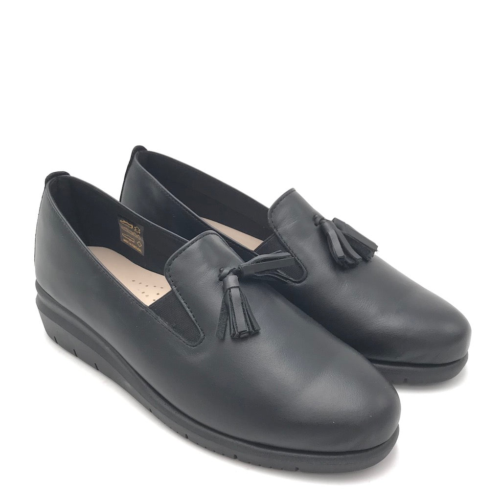 Zulian Calzature Scarpa Rysa pelle nera Nuovo
