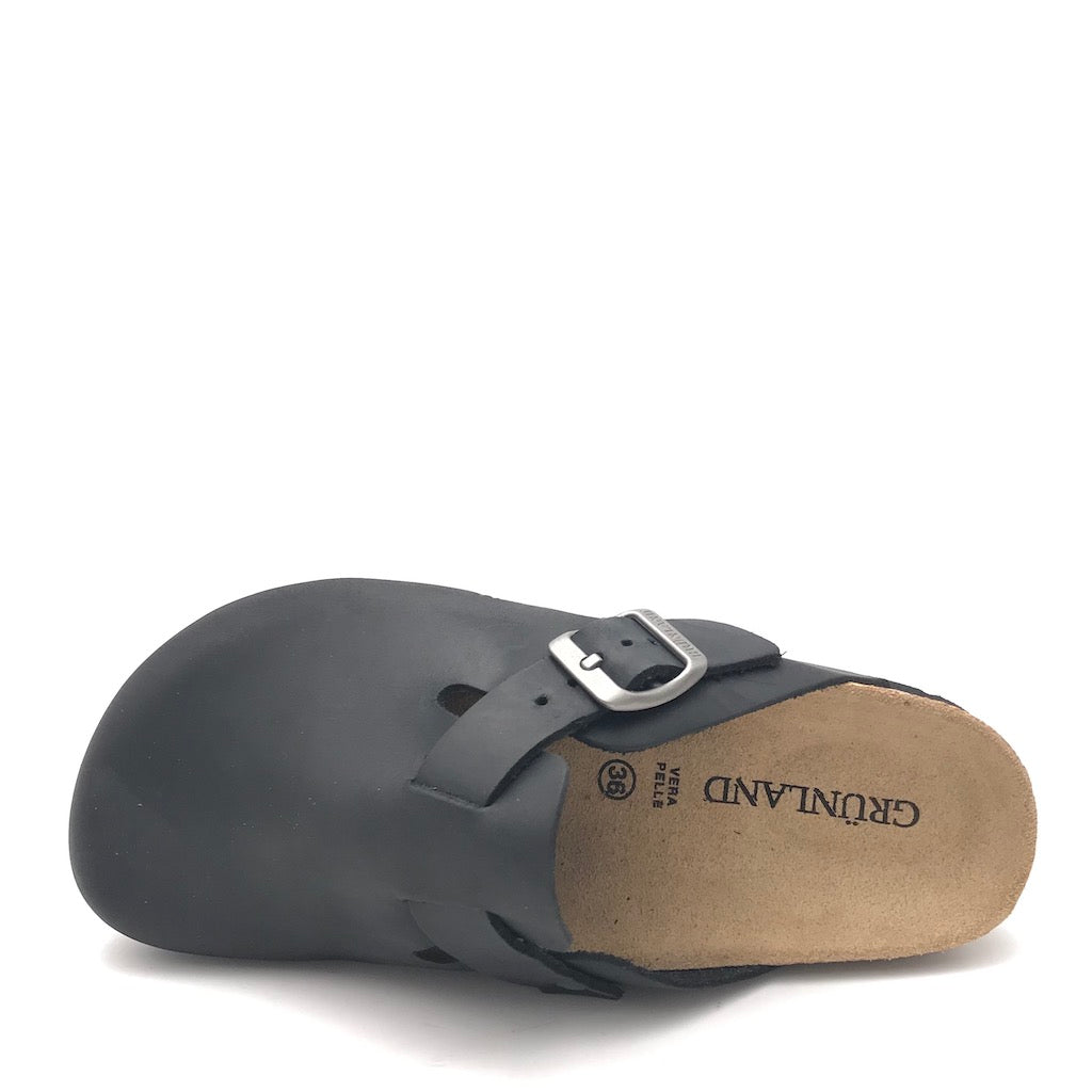 Zulian Calzature Ciabatta chiusa Sara nera Consegna Veloce