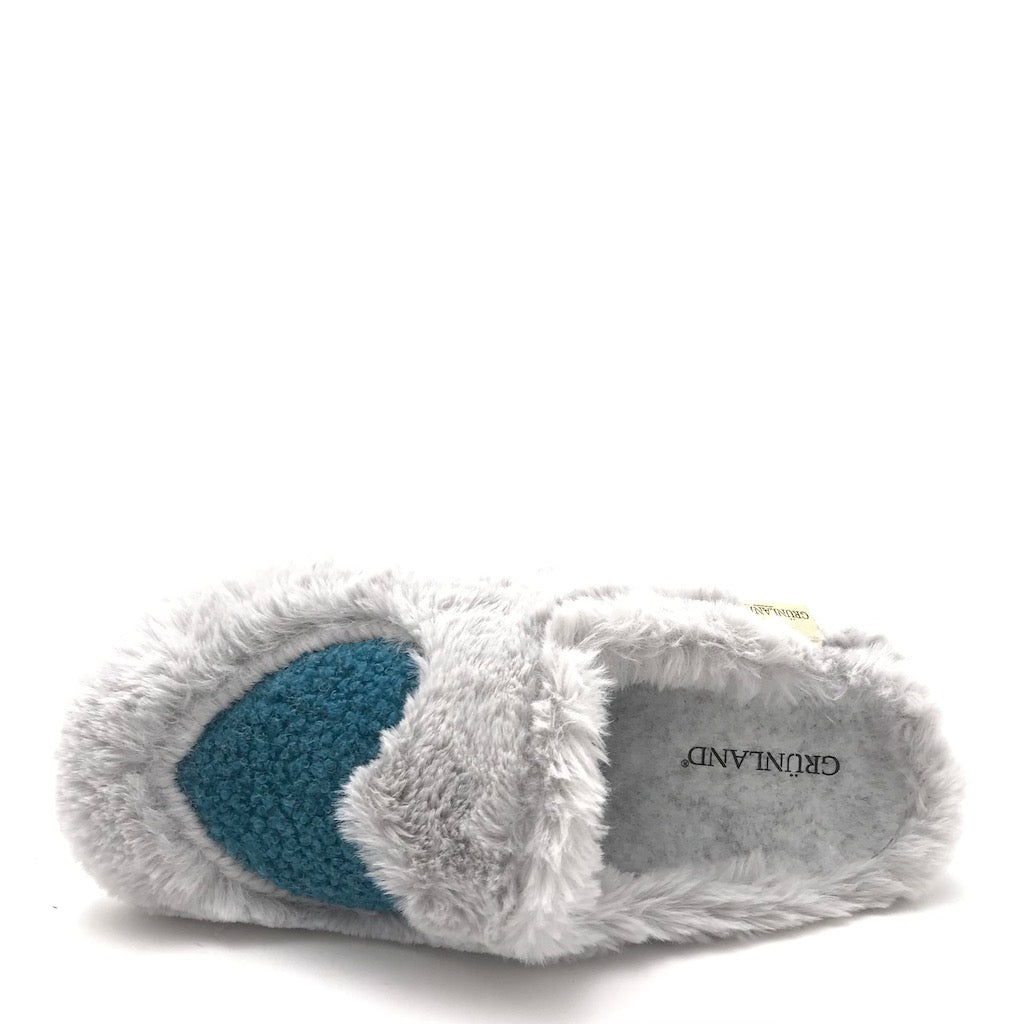Zulian Calzature Ciabatta Alin grigio-smeraldo 2025