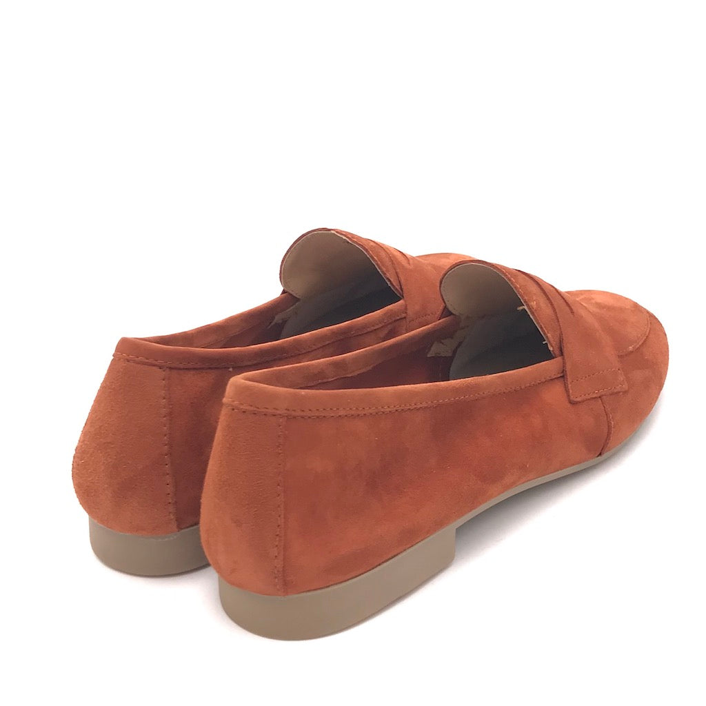 Zulian Calzature Mocassino Sixt velour ruggine Saldi