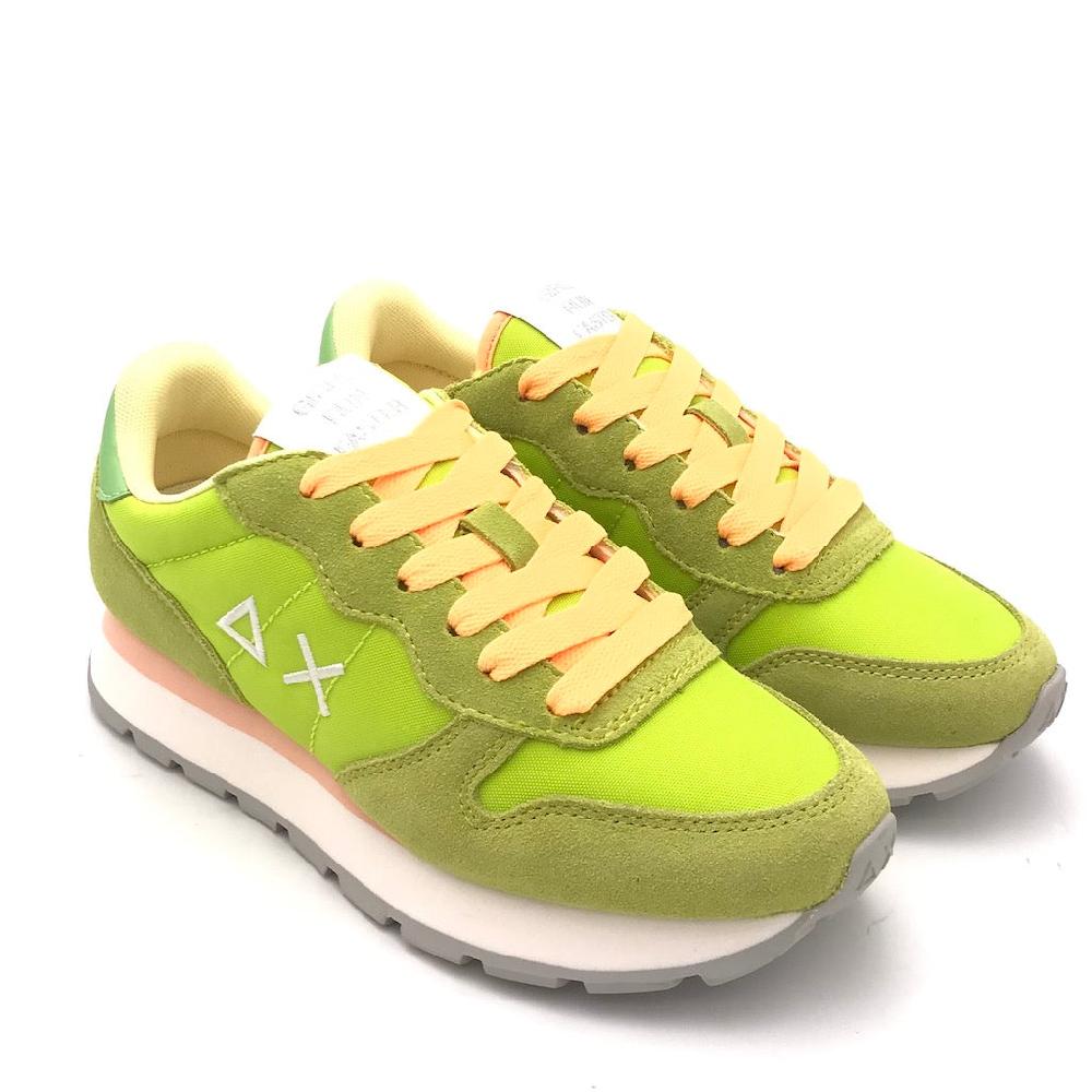 Zulian Calzature Sneakers Ally solid nylon lime Vendita Economica