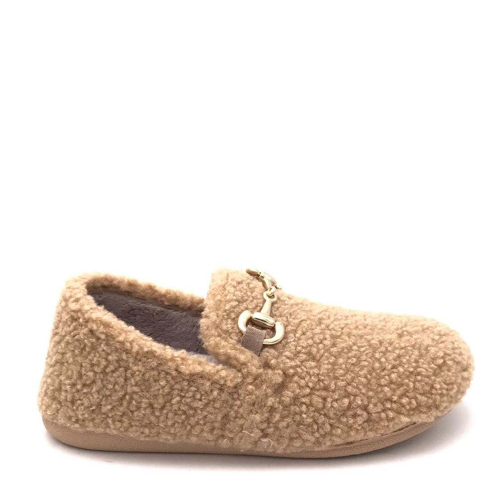 Zulian Calzature Pantofola Gles beige