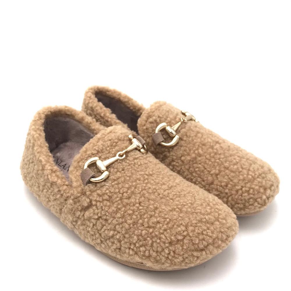Zulian Calzature Pantofola Gles beige Negozio