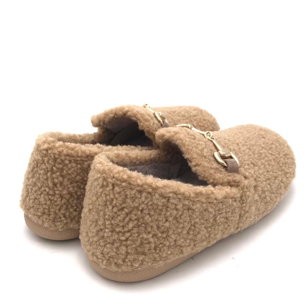 Zulian Calzature Pantofola Gles beige Negozio