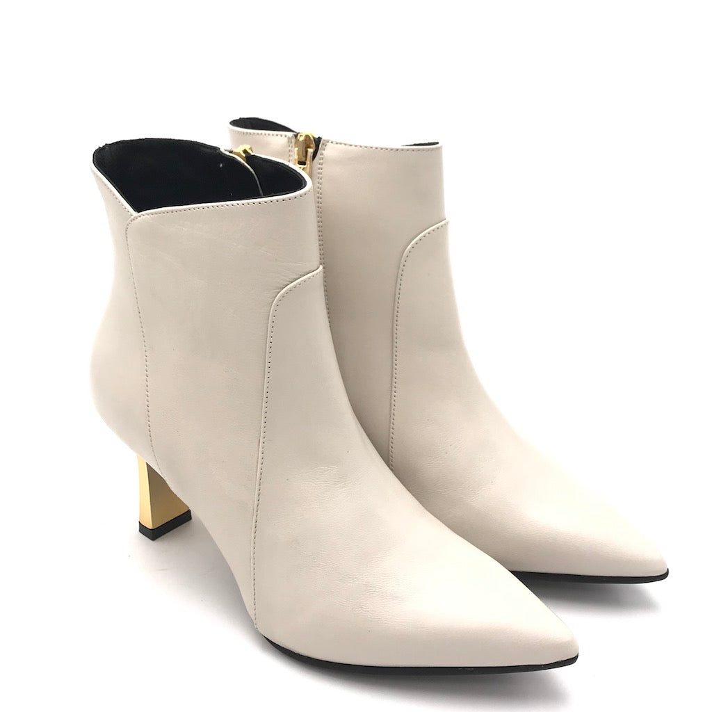 Zulian Calzature Tronchetto Cla in nappa milk 2025