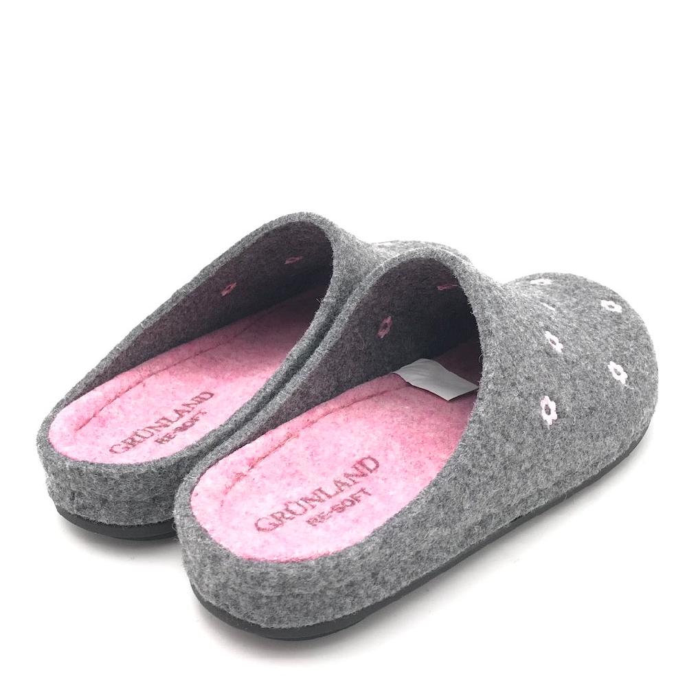 Zulian Calzature Ciabatta Pila grigio-rosa In Linea