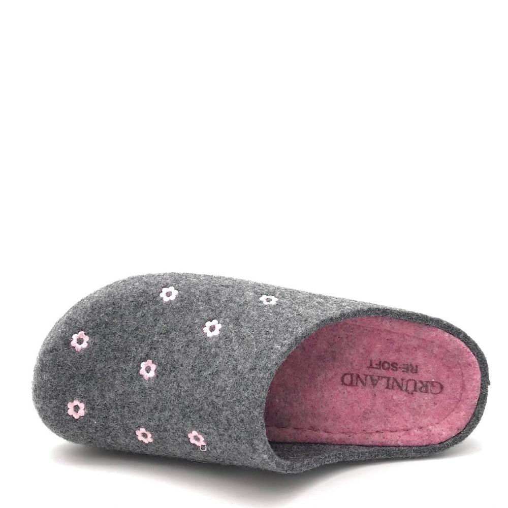 Zulian Calzature Ciabatta Pila grigio-rosa In Linea