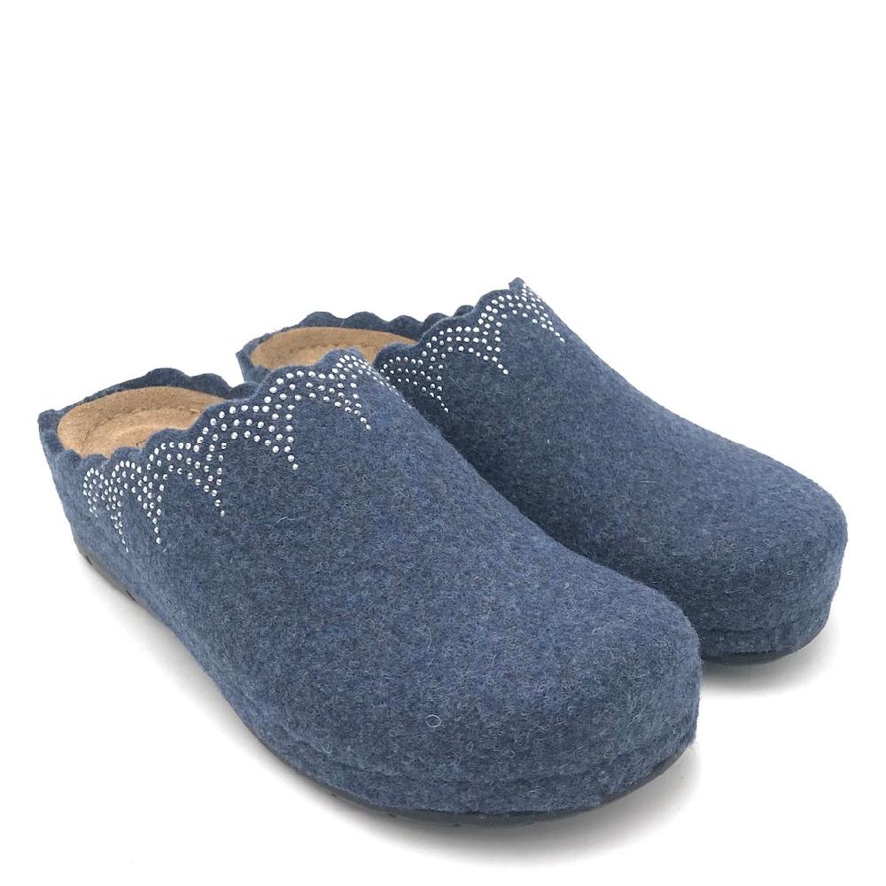 Zulian Calzature Ciabatta Prau blu Vendita
