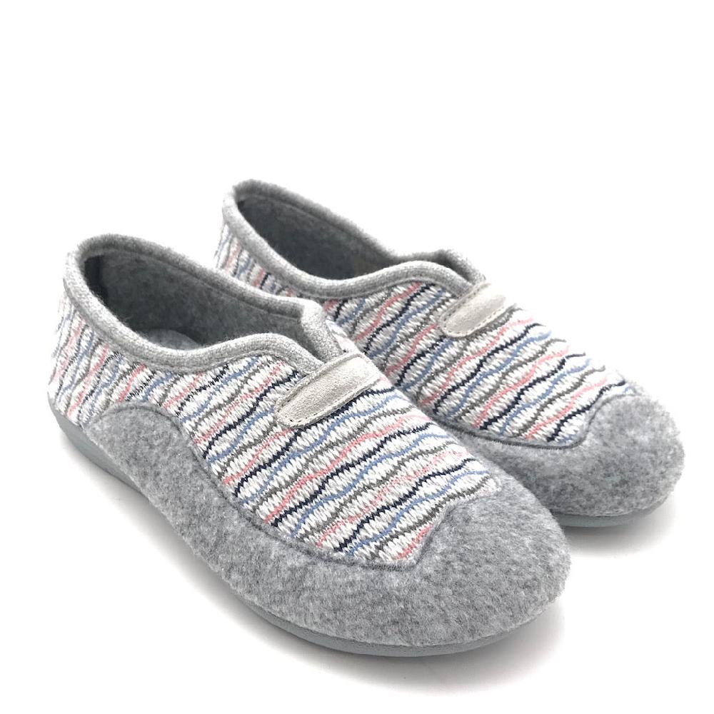Zulian Calzature Pantofola Reca grigio Acquista Ora