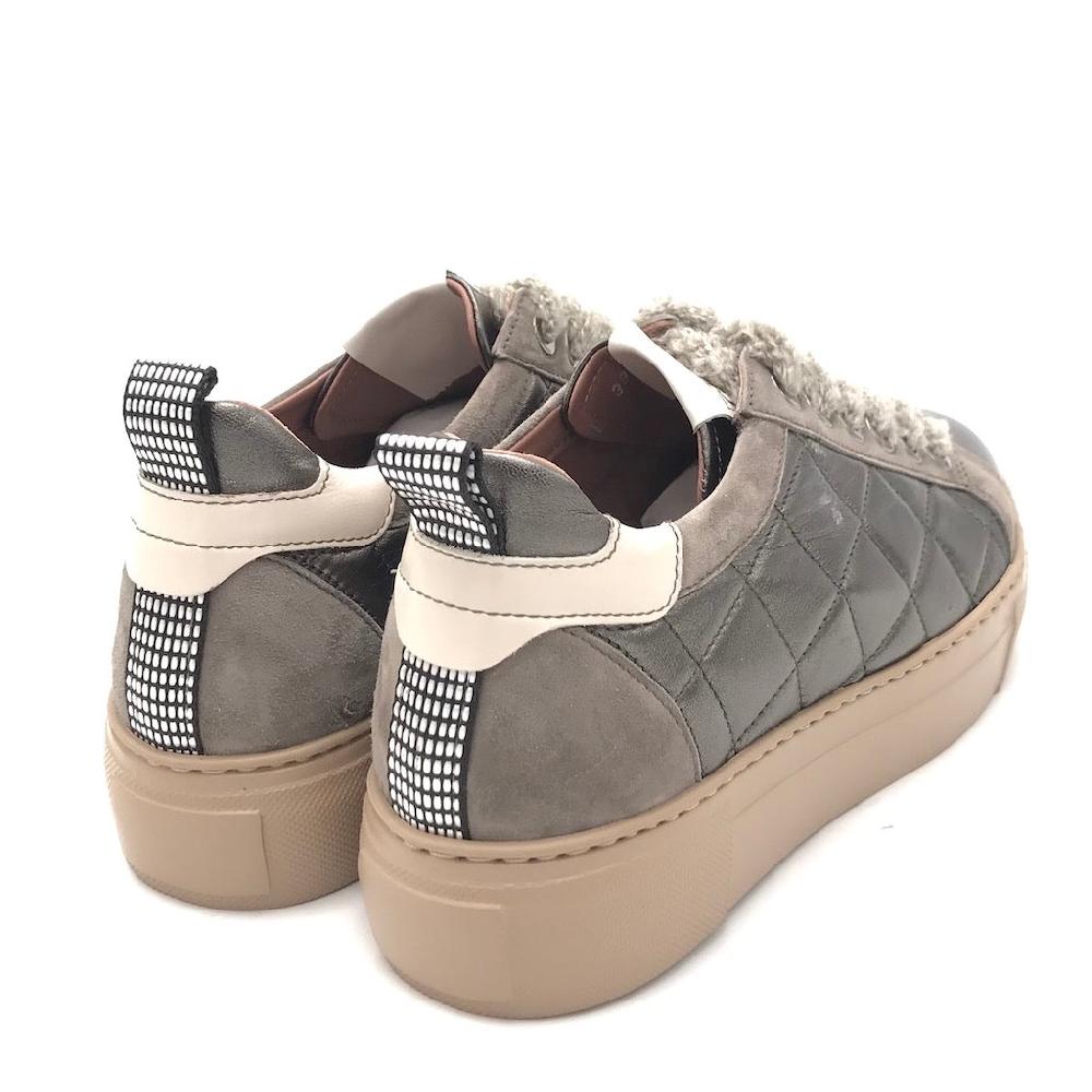 Zulian Calzature Sneakers trapuntata antracite Affare Del Giorno