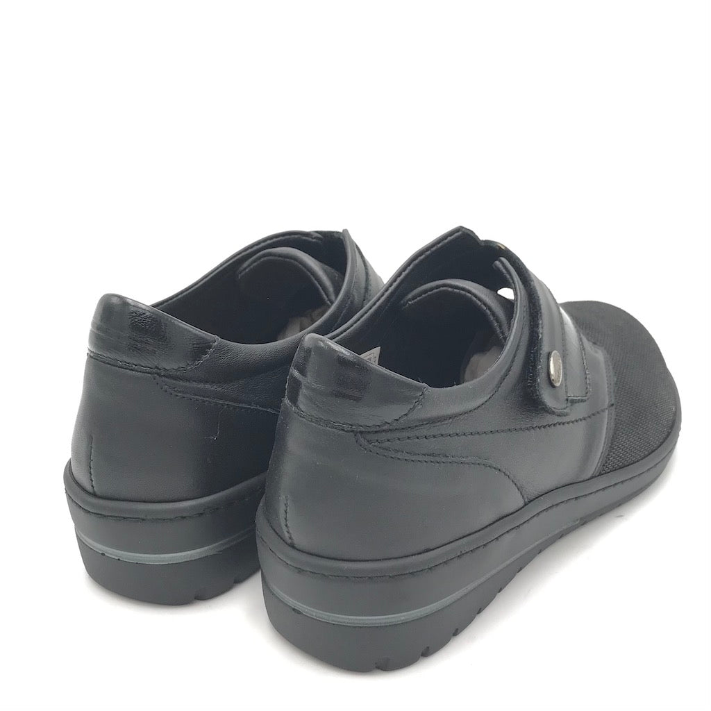 Zulian Calzature Scarpa Nile velcro nera Offerta