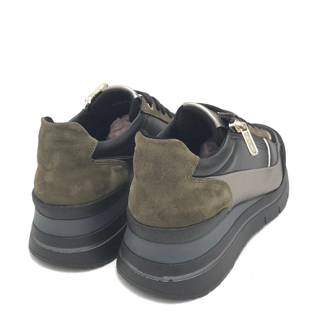 Zulian Calzature Sneakers Shaf oliva-multi Economico