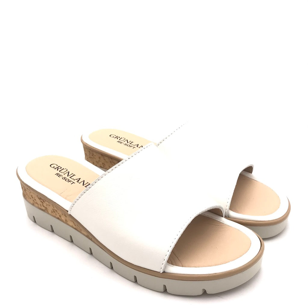 Zulian Calzature Ciabatta Pafo bianca Outlet