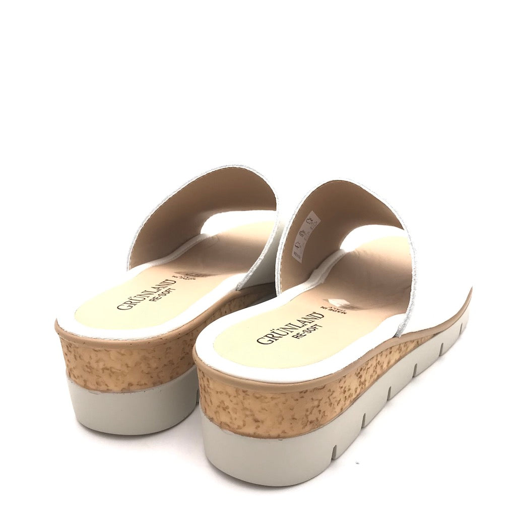Zulian Calzature Ciabatta Pafo bianca Outlet