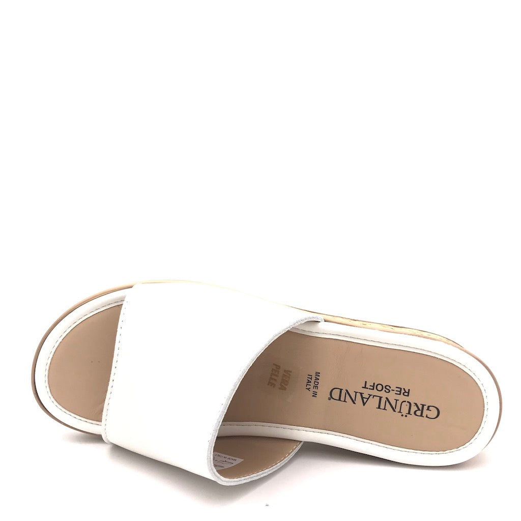 Zulian Calzature Ciabatta Pafo bianca Outlet