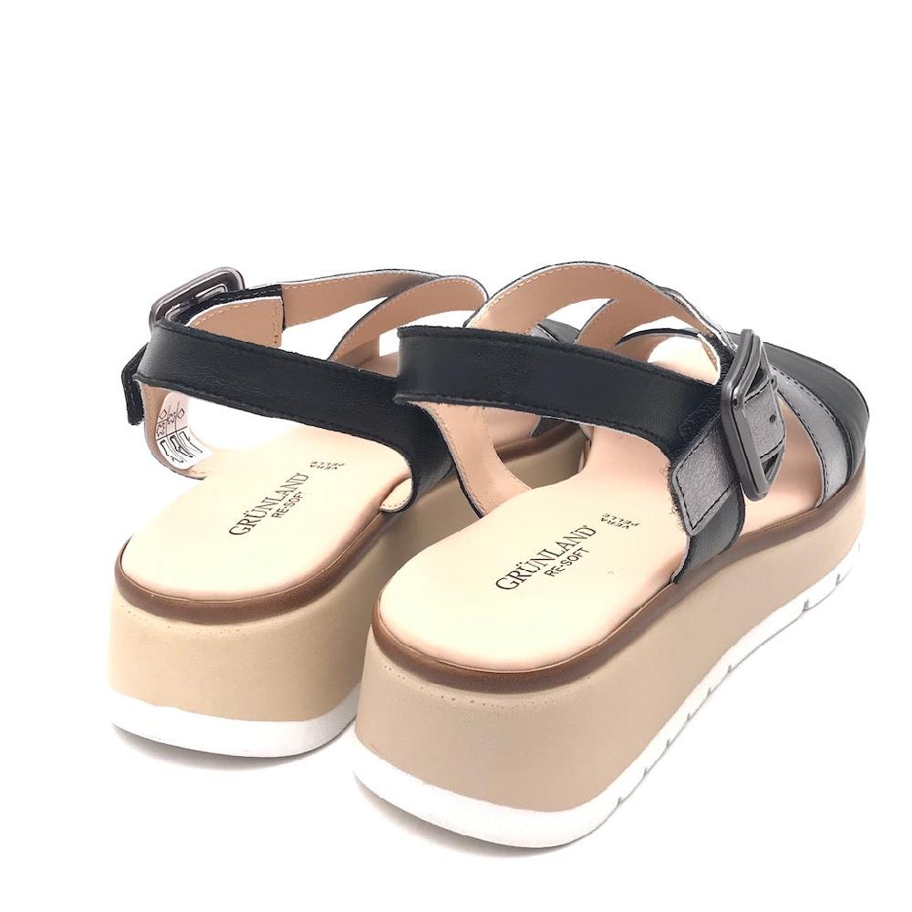 Zulian Calzature Sandalo Fasi nero-fucile I Più Venduti