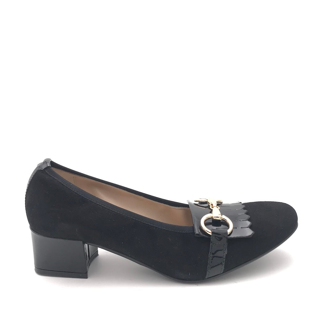 Zulian Calzature Scarpa in camoscio nero