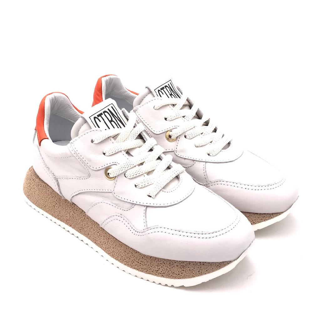 Zulian Calzature Sneakers running total white Italy