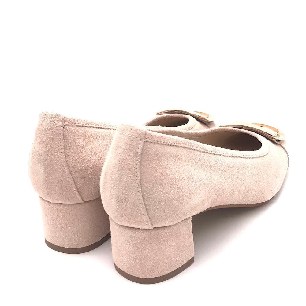 Zulian Calzature Ballerina in camoscio pesca Promozione