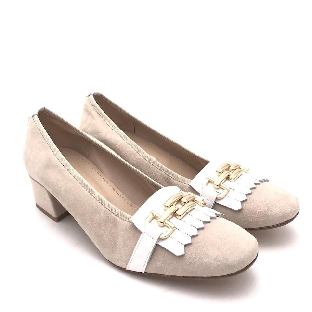 Zulian Calzature Scarpa in camoscio sabbia Pezzi Unici