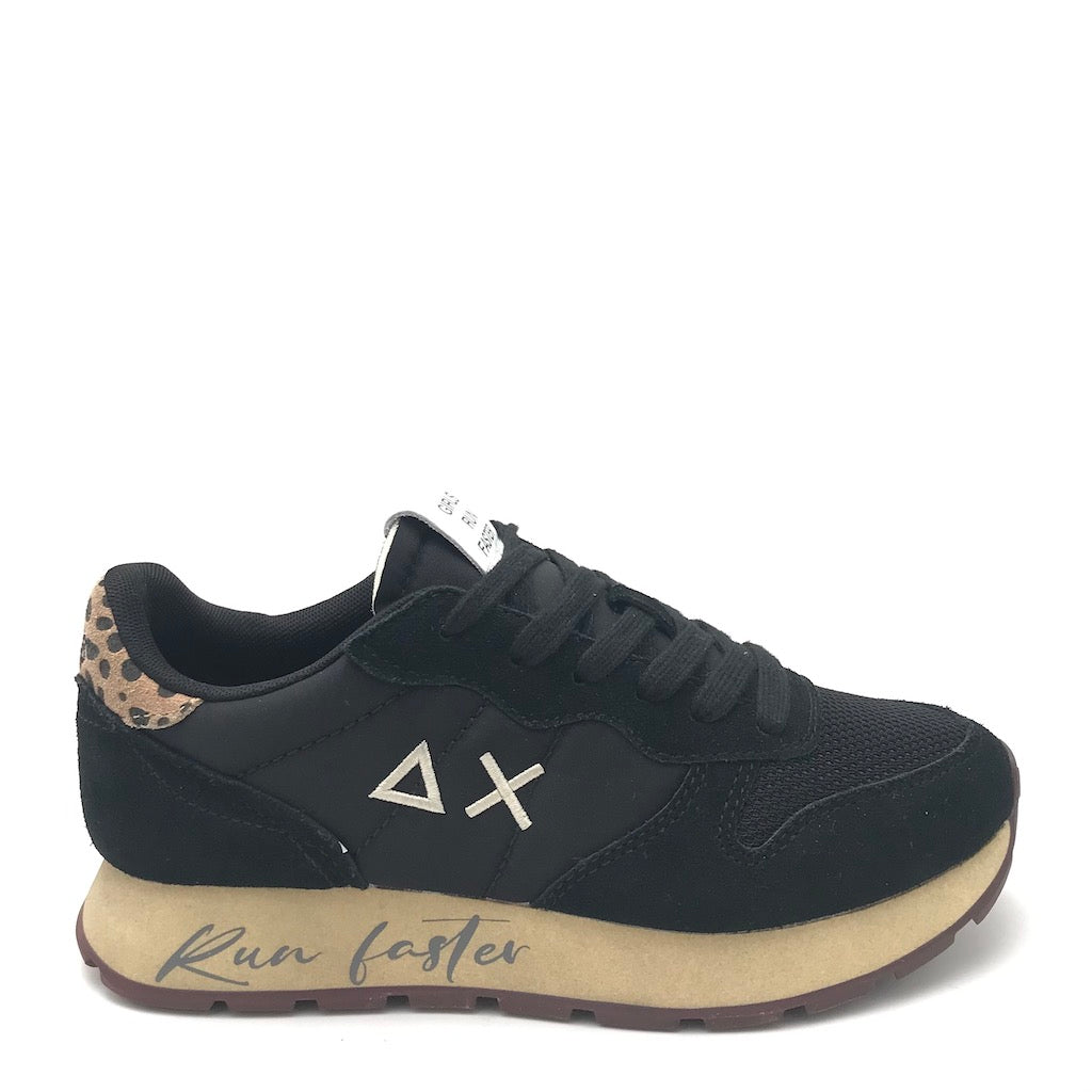 Zulian Calzature Sneakers Big Stargirl mix material nero