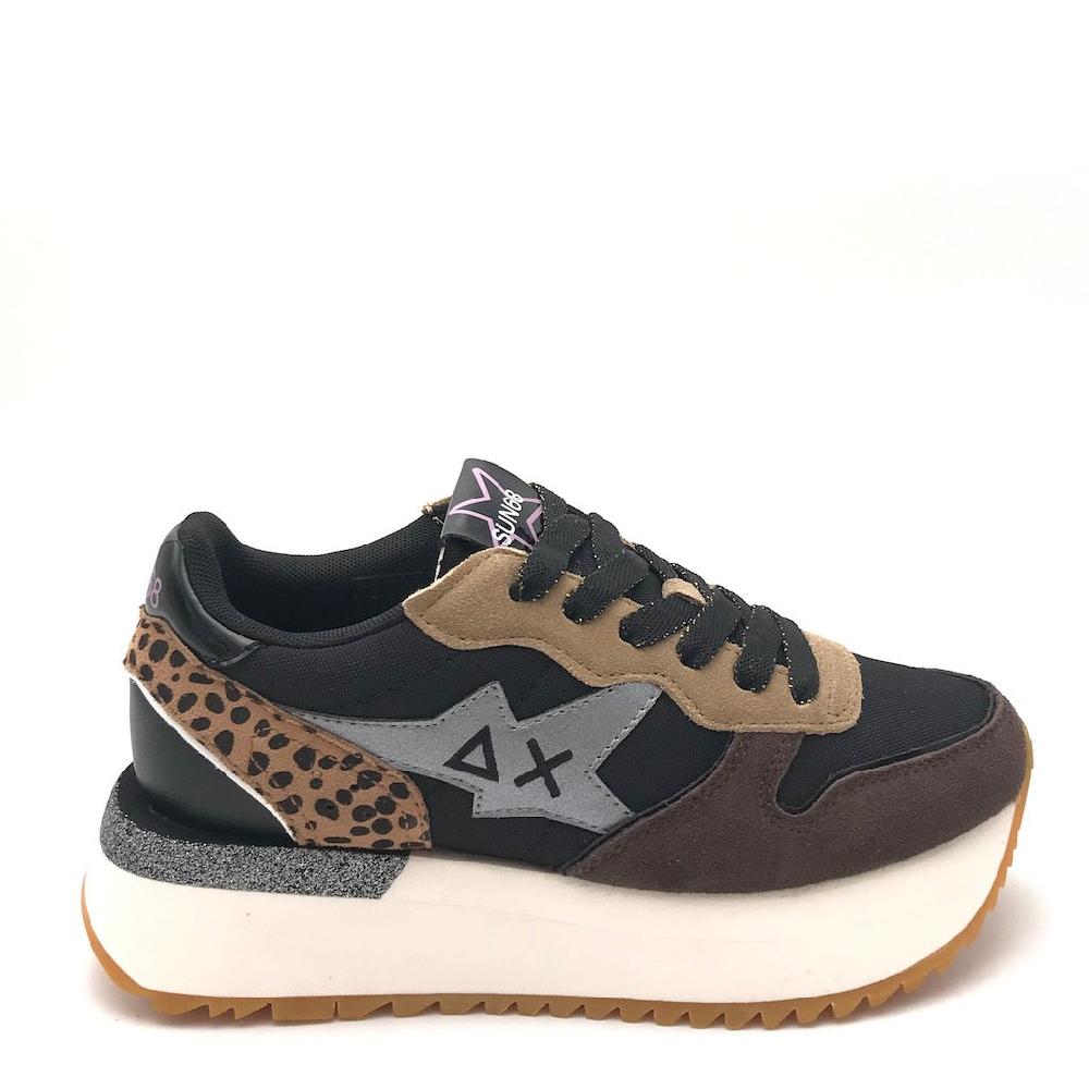Zulian Calzature Sneakers Ally vintage nero