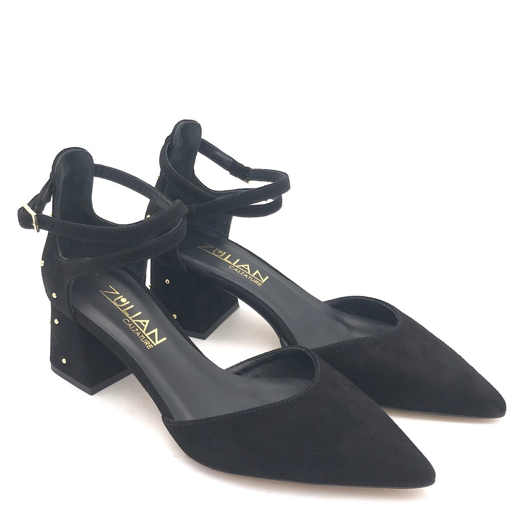 Zulian Calzature Scarpa Lerici camoscio nero Online