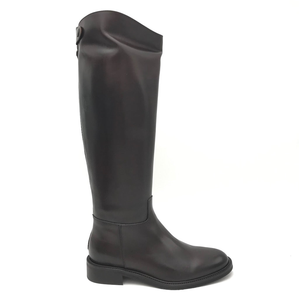 Zulian Calzature Stivale cavallerizza moro