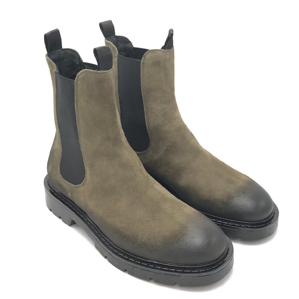 Zulian Calzature Beatles Brit beat in crosta forest Moda