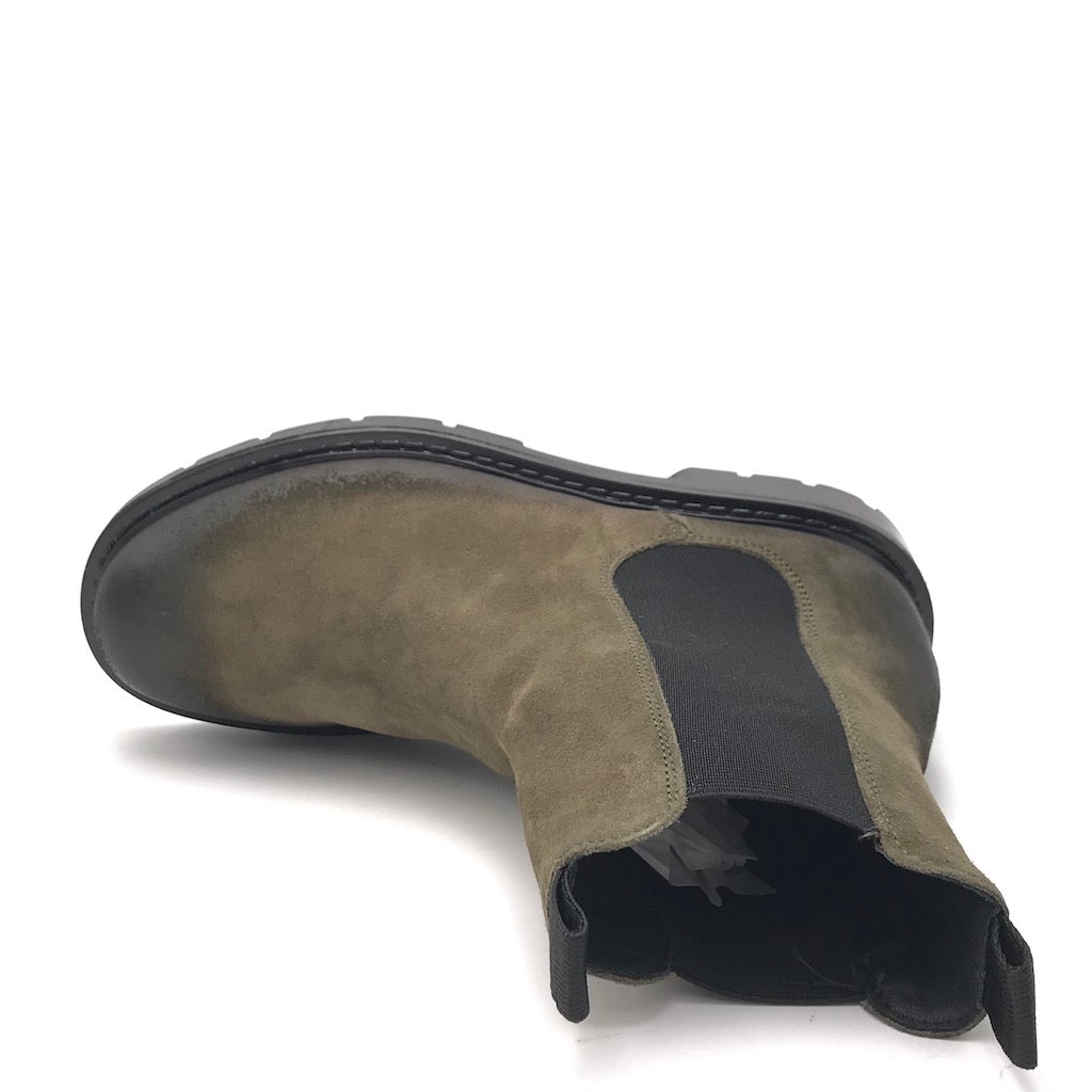 Zulian Calzature Beatles Brit beat in crosta forest Moda
