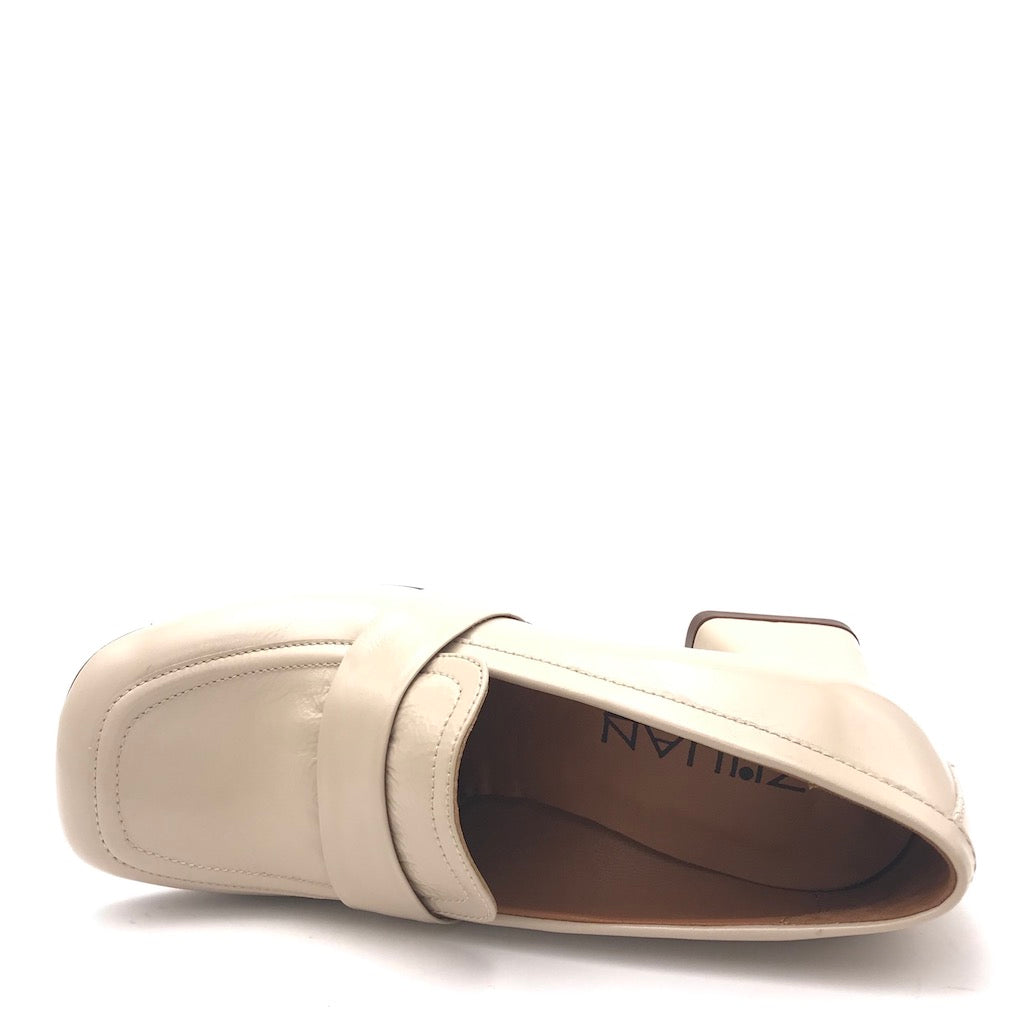 Zulian Calzature Mocassino Mery naturale Italia