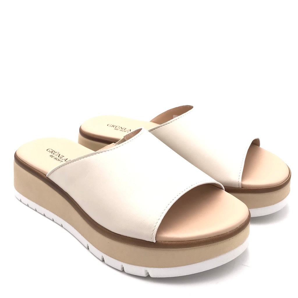 Zulian Calzature Ciabatta Fasi crema Nuovo