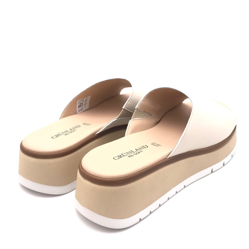 Zulian Calzature Ciabatta Fasi crema Nuovo