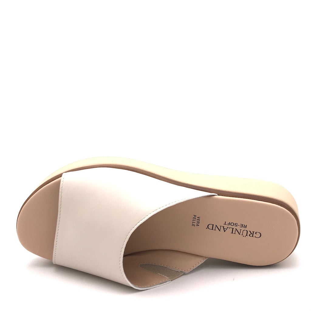 Zulian Calzature Ciabatta Fasi crema Nuovo