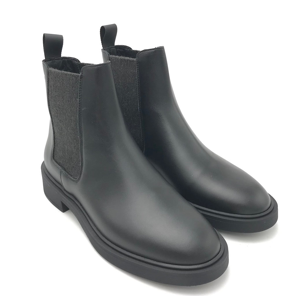 Zulian Calzature Beatles in pelle nera Promozione