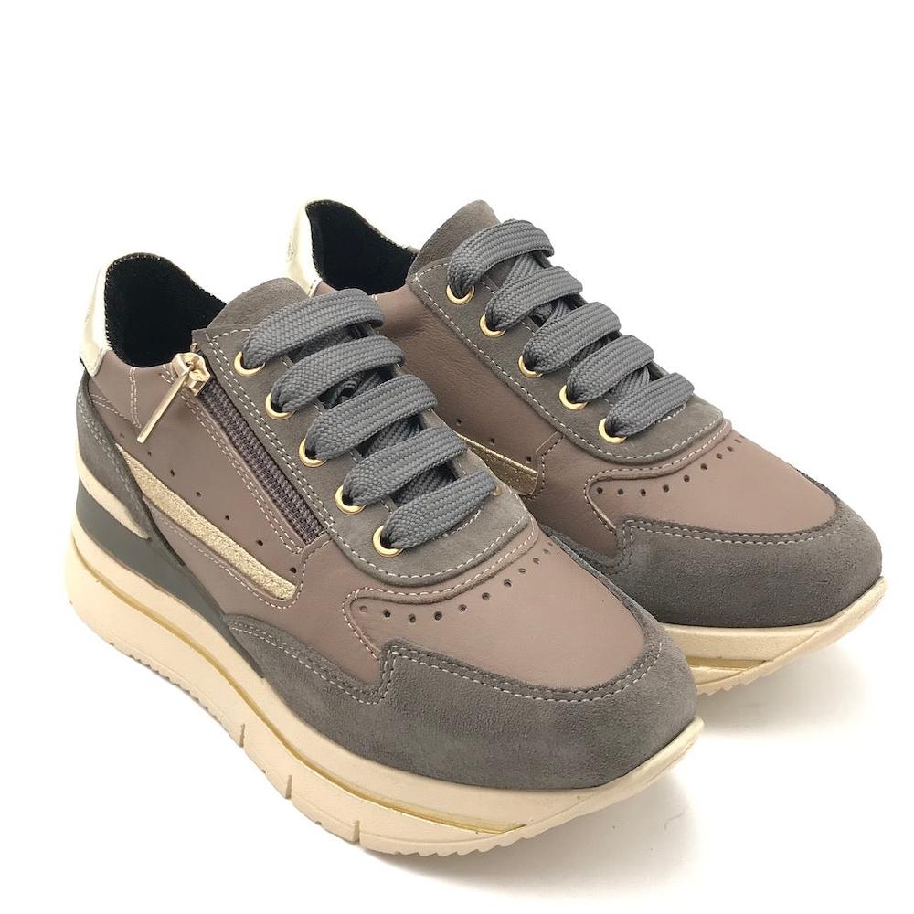 Zulian Calzature Sneakers Shaf taupe Qualità Garantita