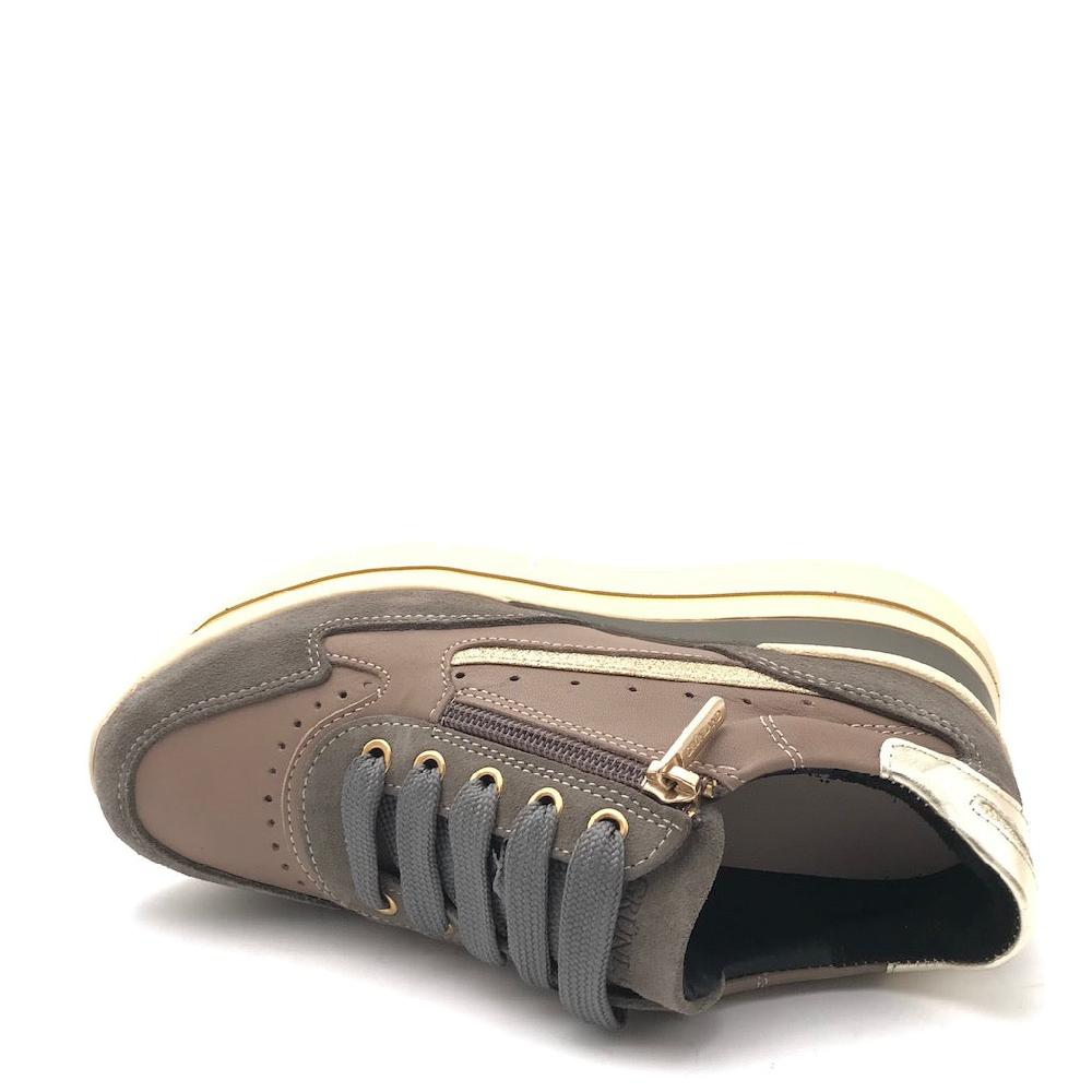 Zulian Calzature Sneakers Shaf taupe Qualità Garantita